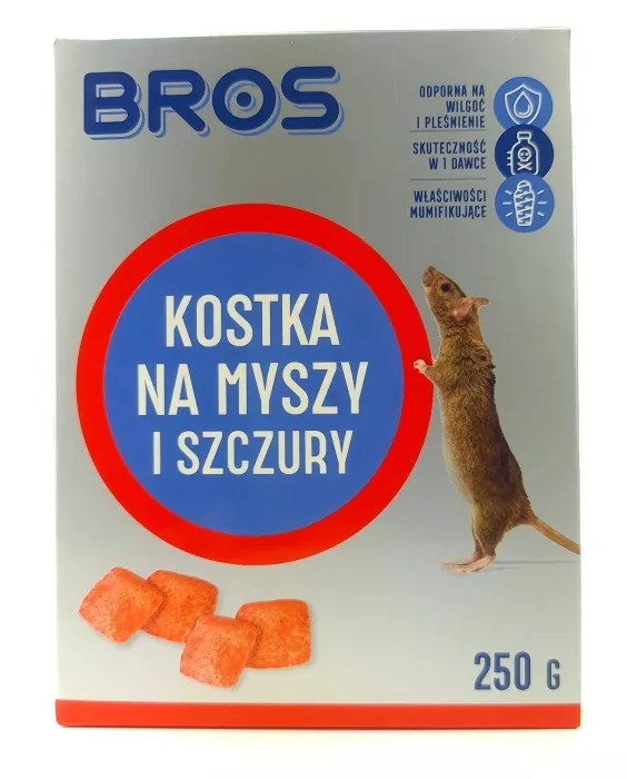 kostka trutka na gryzonie