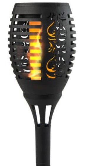 Lampka solarna w trawniku