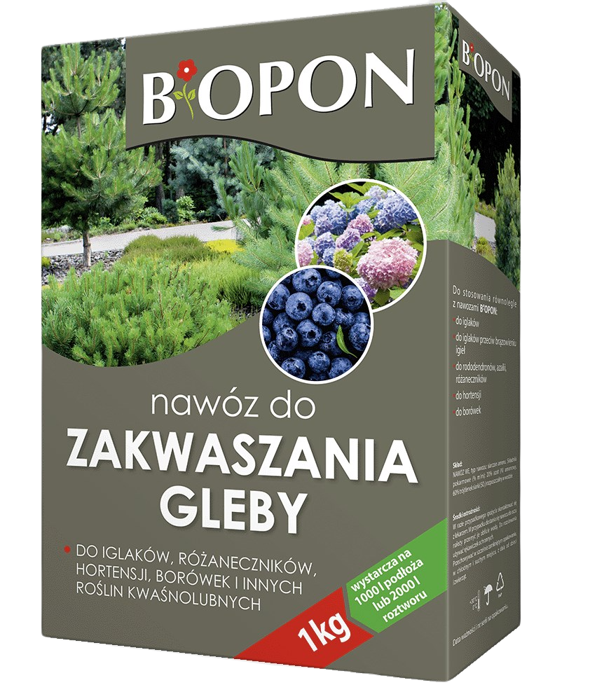 nawóz do zakwaszania gleby