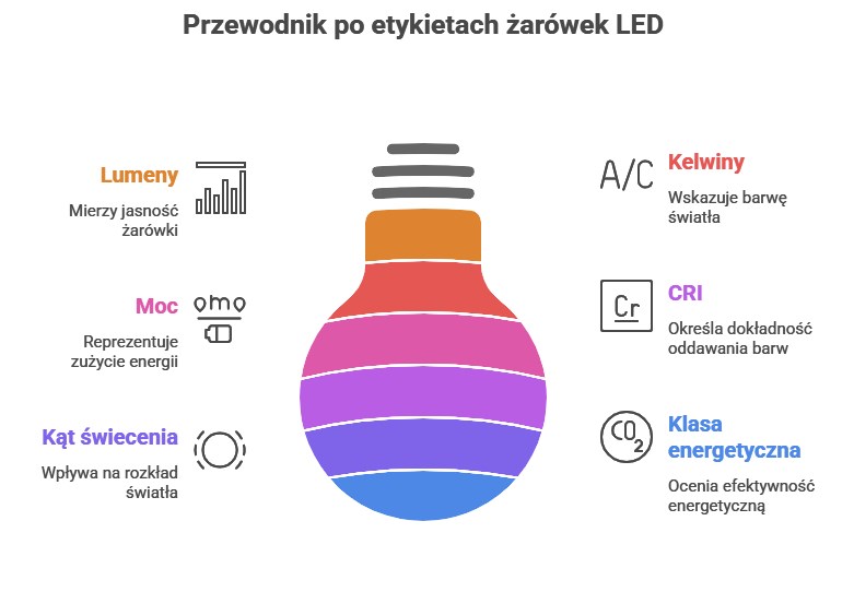 Jak czytać etykiety żarówek