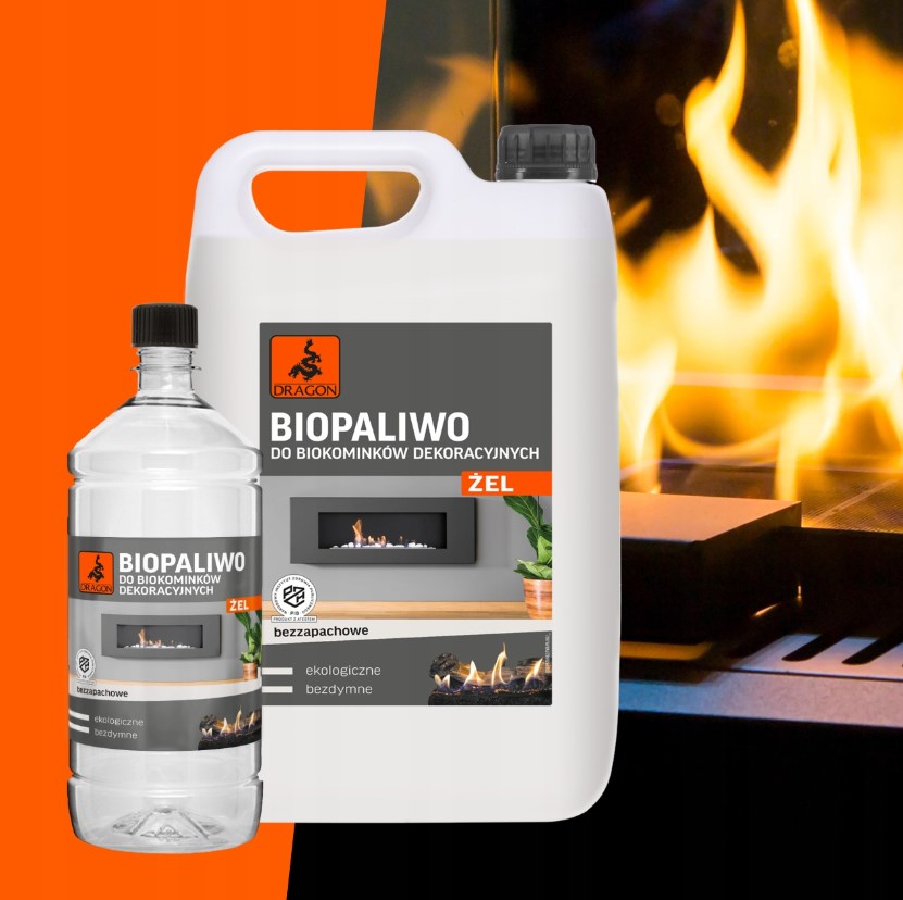 Bezpieczne użycie biopaliwa żelowego