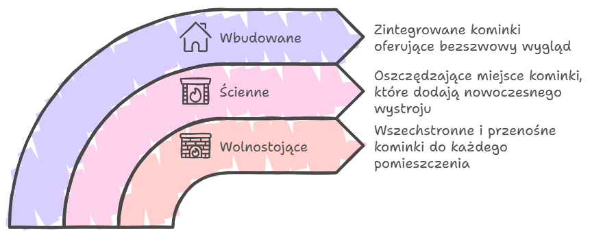 rodzaje biokominków