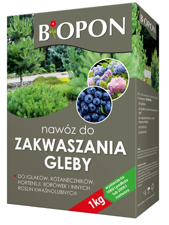 nawóz do zakwaszania gleby