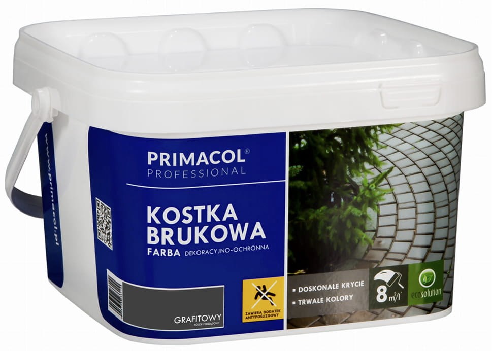 grafitowa farba do renowacji kostki brukowej