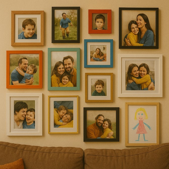 brak konsekwencji w orientacji zdjęć