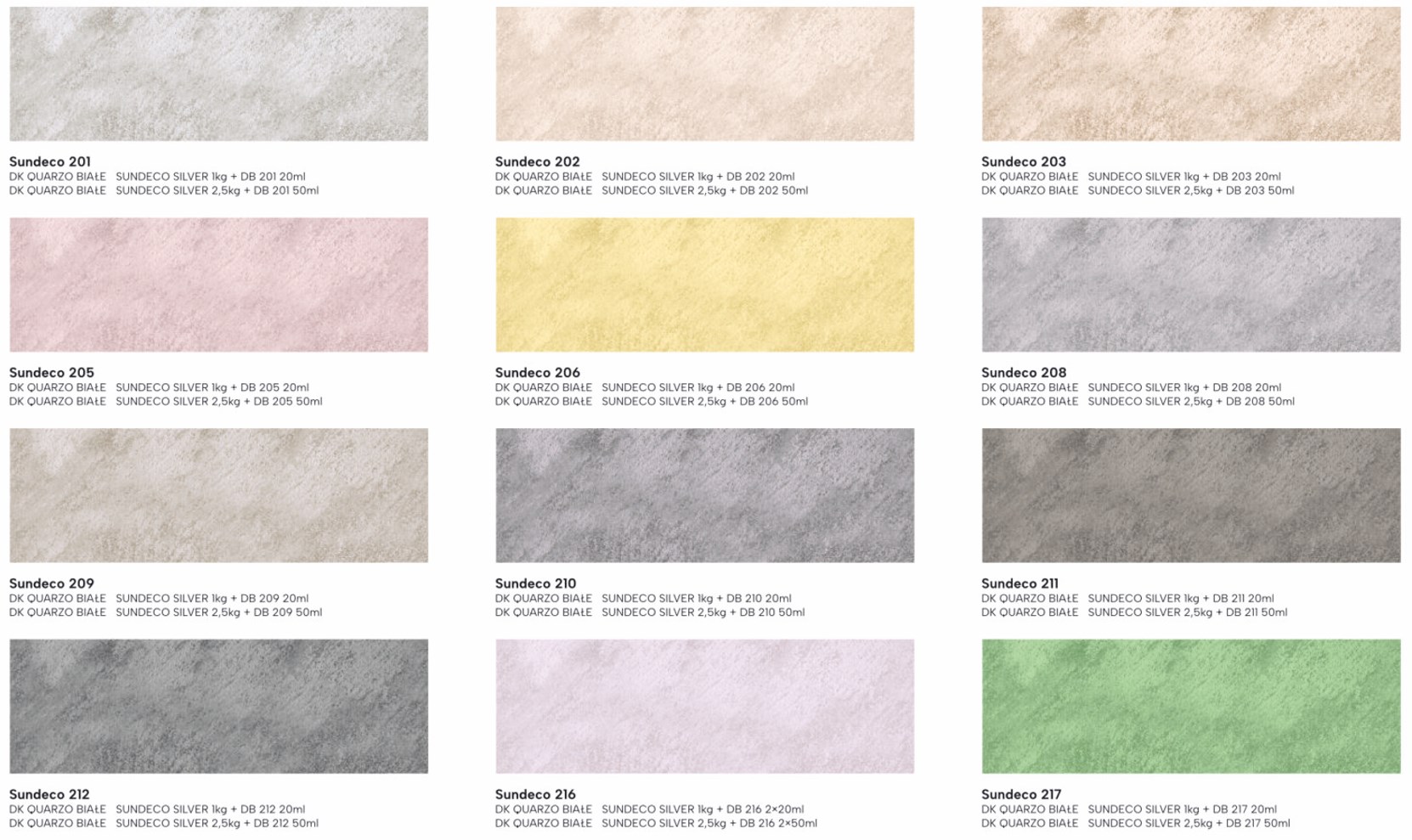 wzornik farb decoverni sundeco