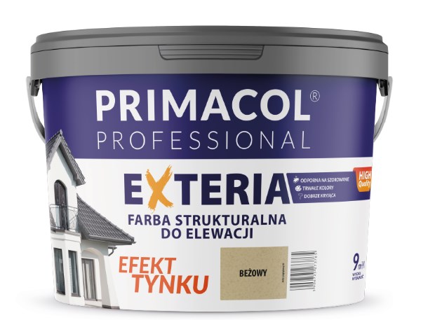 elewacyjna farba strukturalna