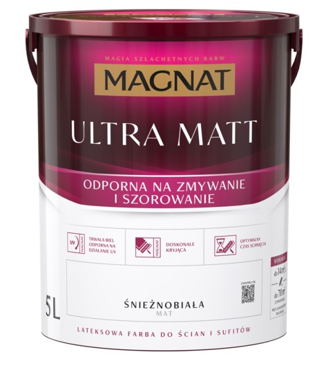 farba magnat ultra mat do ścian i sufitów