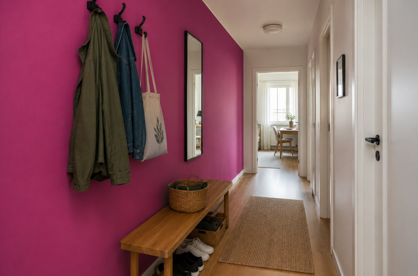 Farba ceramiczna Greinplast FWC30 Purpurowa Magnolia – matowa, plamoodporna, 1 klasa szorowania