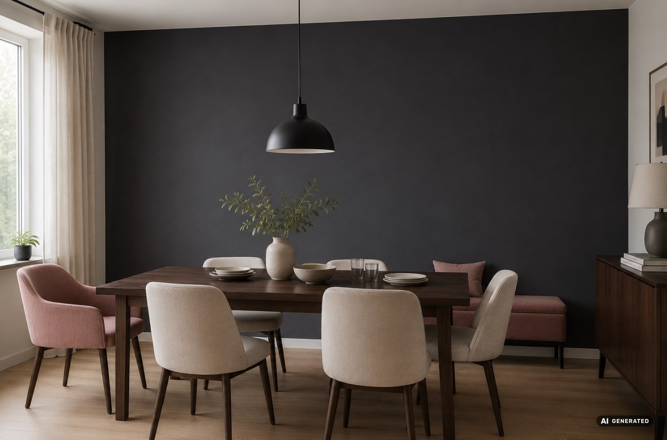 Farba ceramiczna Greinplast FWC50 Wypalony Węgiel 2,5 l – matowa, plamoodporna, 1 klasa szorowania