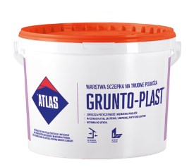 ATLAS GRUNTO-PLAST 5 kg – grunt sczepny na stare płytki, OSB, beton i trudne podłoża