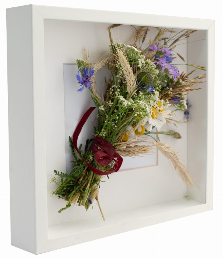 BD Art ramka 3D Box 23x23 cm biała – głęboka ramka przestrzenna