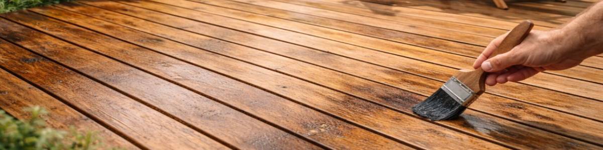 Jak zabezpieczyć drewno na zewnątrz – czym malować taras, płot i meble ogrodowe