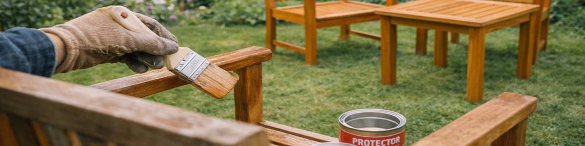Jak odnowić i zabezpieczyć meble ogrodowe przed sezonem